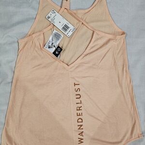 Adidas Peach Activewear Top Size S